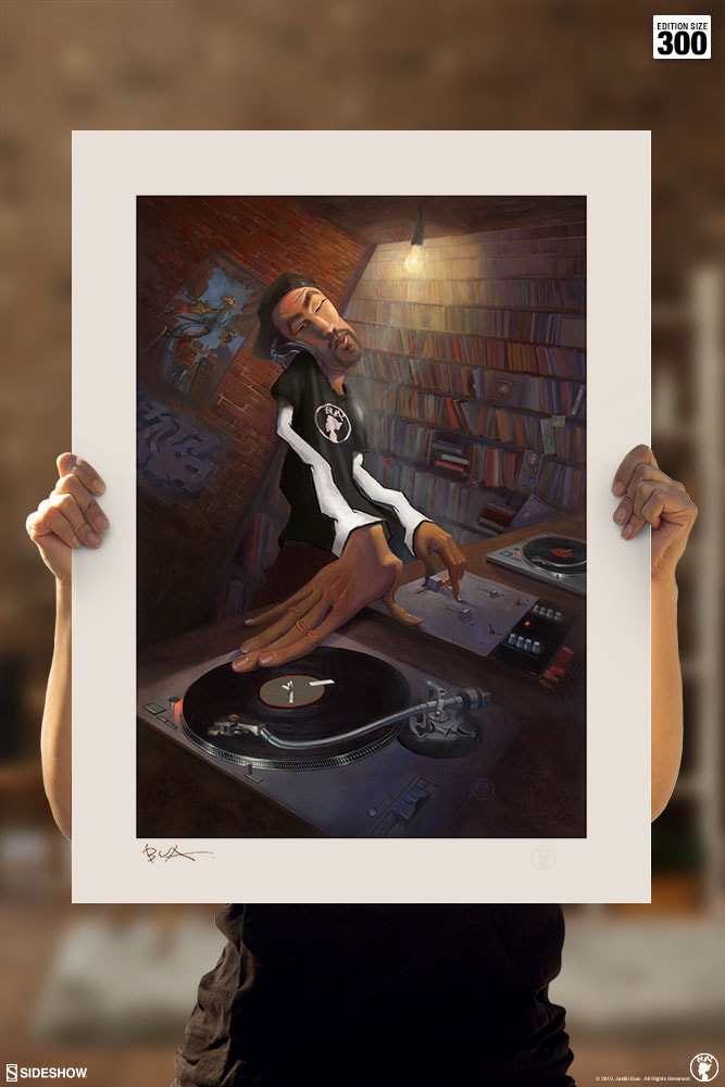 BUA The DJ Art Print  Exclusive Edition View 7