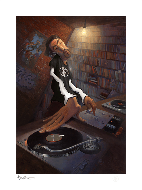BUA The DJ Art Print  Exclusive Edition View 8