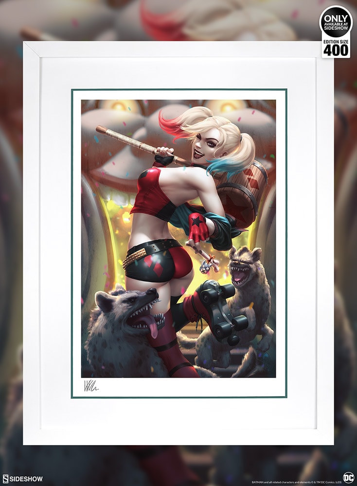 DC Comics Harley Quinn: Hell on Wheels! Art Print  Exclusive Edition View 2
