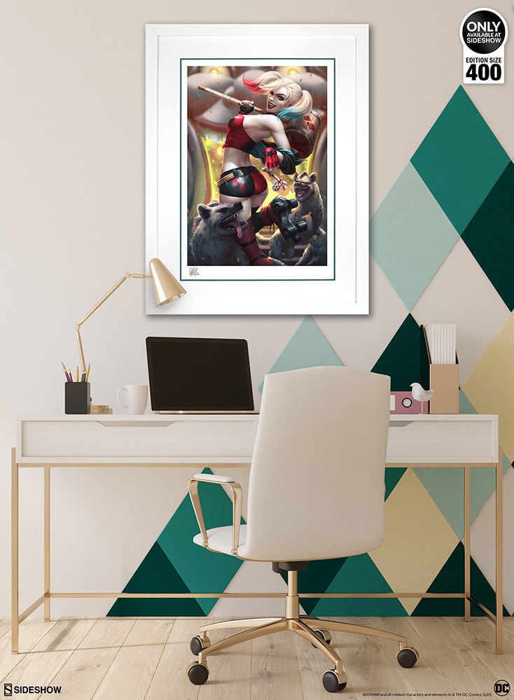 DC Comics Harley Quinn: Hell on Wheels! Art Print  Exclusive Edition View 4