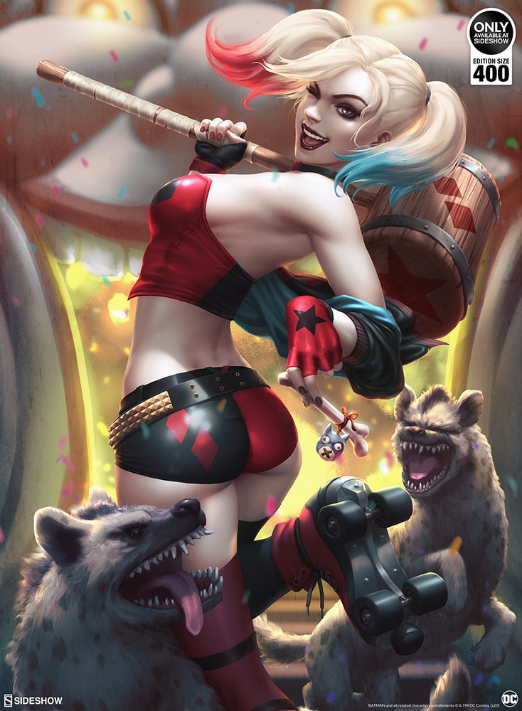 DC Comics Harley Quinn: Hell on Wheels! Art Print  Exclusive Edition View 5