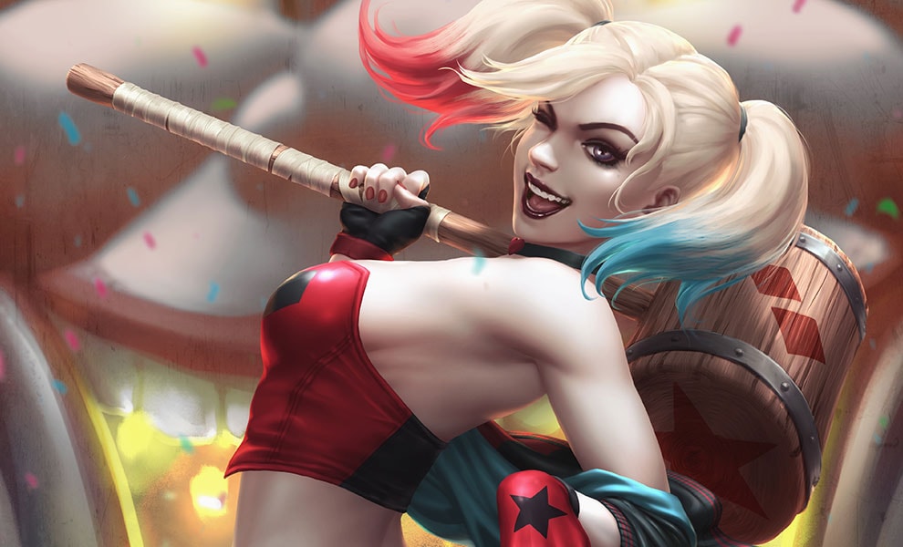DC Comics Harley Quinn: Hell on Wheels! Art Print  Exclusive Edition View 1