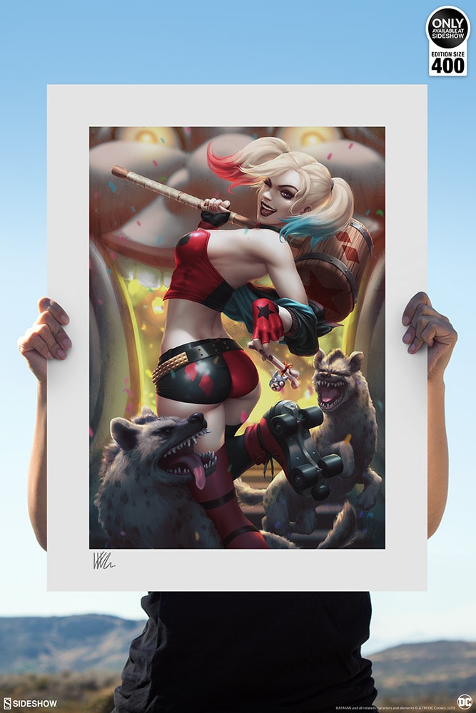 DC Comics Harley Quinn: Hell on Wheels! Art Print  Exclusive Edition View 6