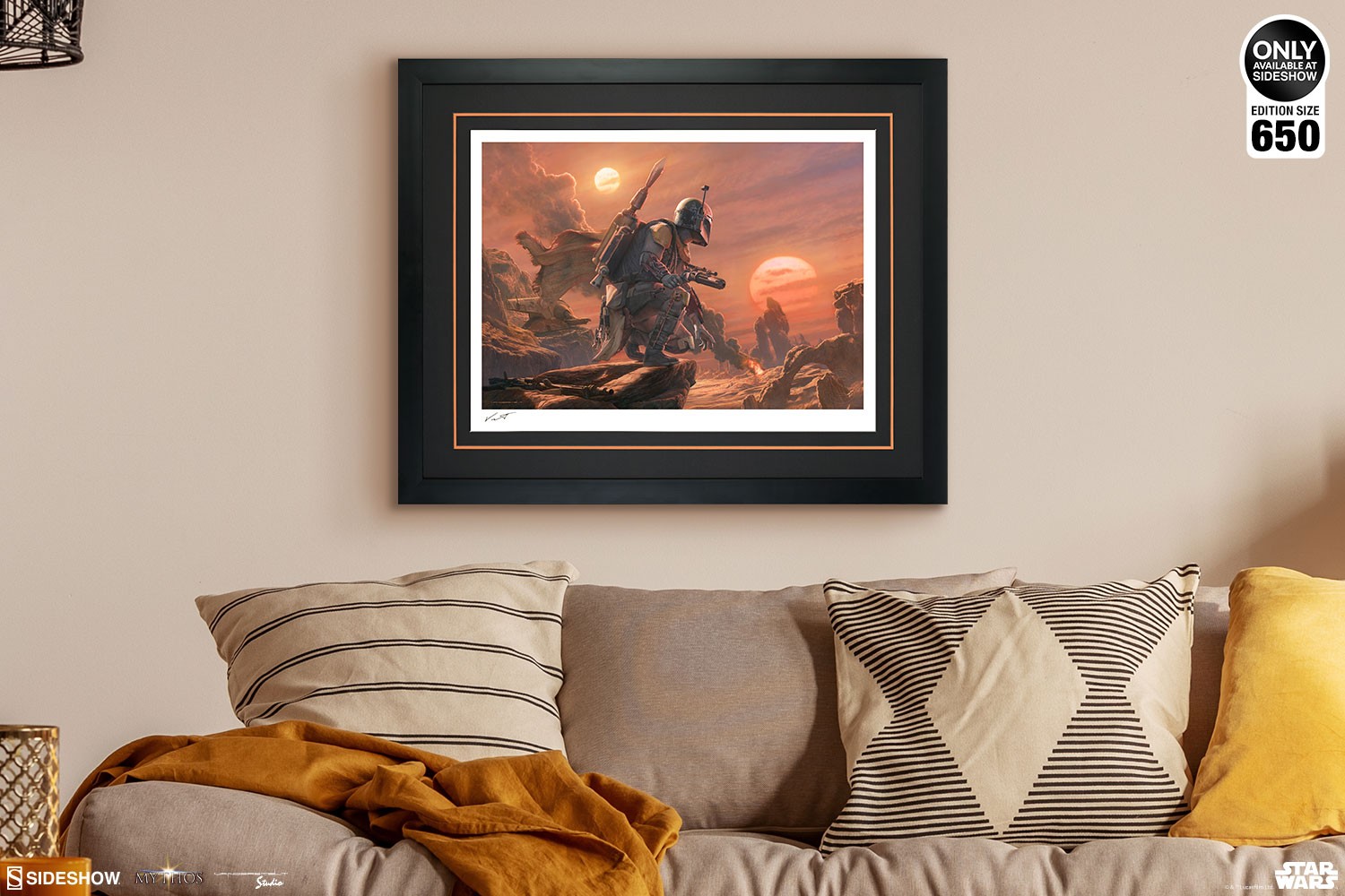 Star Wars Boba Fett: Dead or Alive Art Print  Exclusive Edition View 3