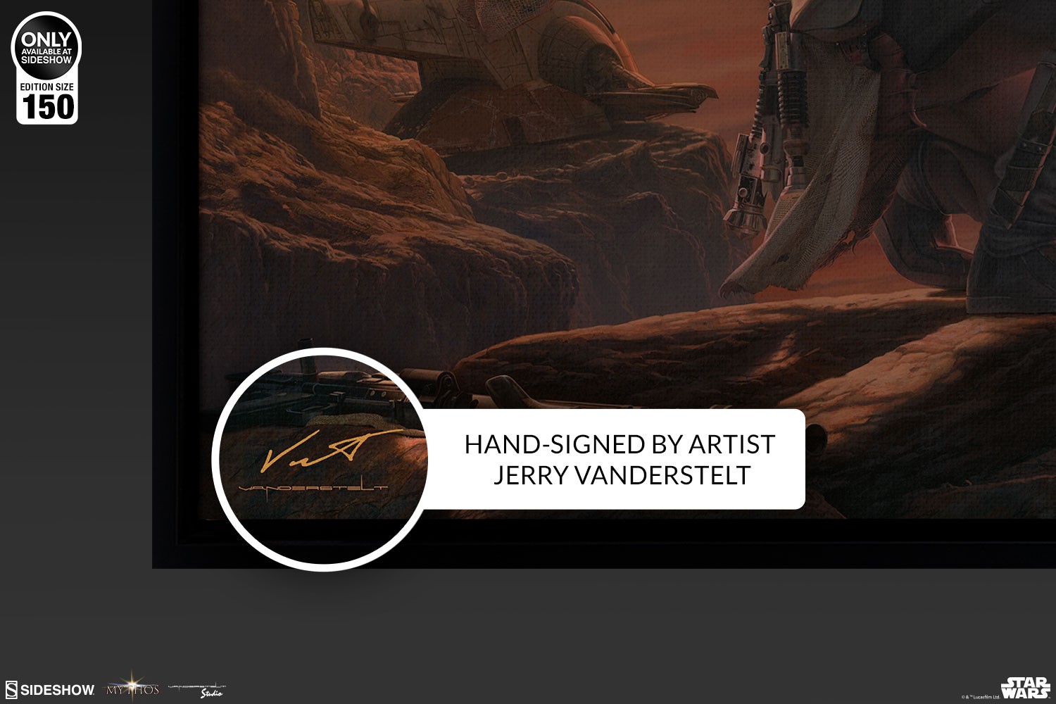Star Wars Boba Fett: Dead or Alive Art Print  Exclusive Edition View 5