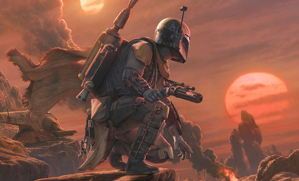 Star Wars Boba Fett: Dead or Alive Print by Jerry Vanderstelt
