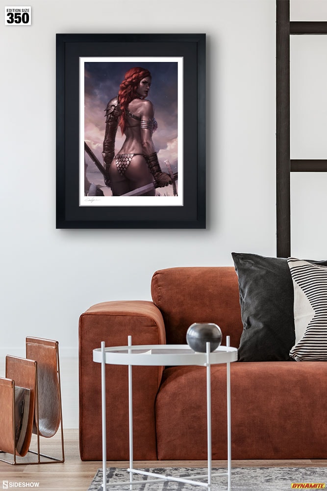 Dynamite Red Sonja: Birth of the She-Devil (Pre-Battle Version) Art Print  View 3
