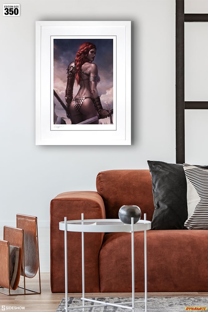 Dynamite Red Sonja: Birth of the She-Devil (Pre-Battle Version) Art Print  View 3