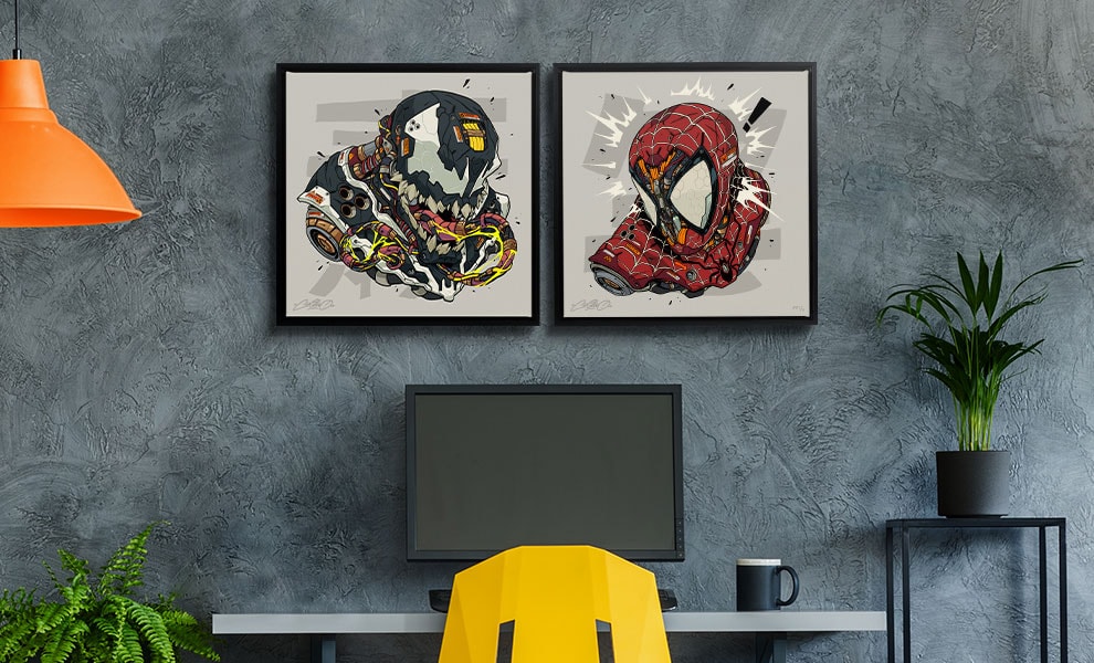 Spider-Man & Venom MECHASOUL Set Exclusive Edition 