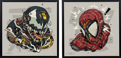 Spider-Man & Venom MECHASOUL Set