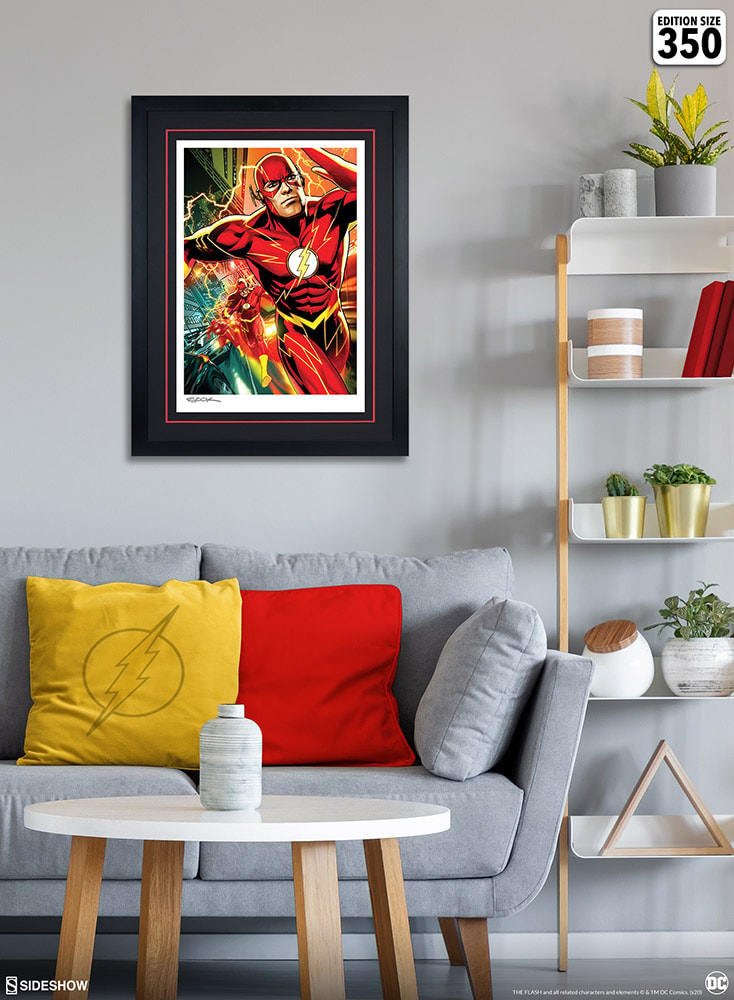DC Comics The Flash Art Print  Exclusive Edition View 4