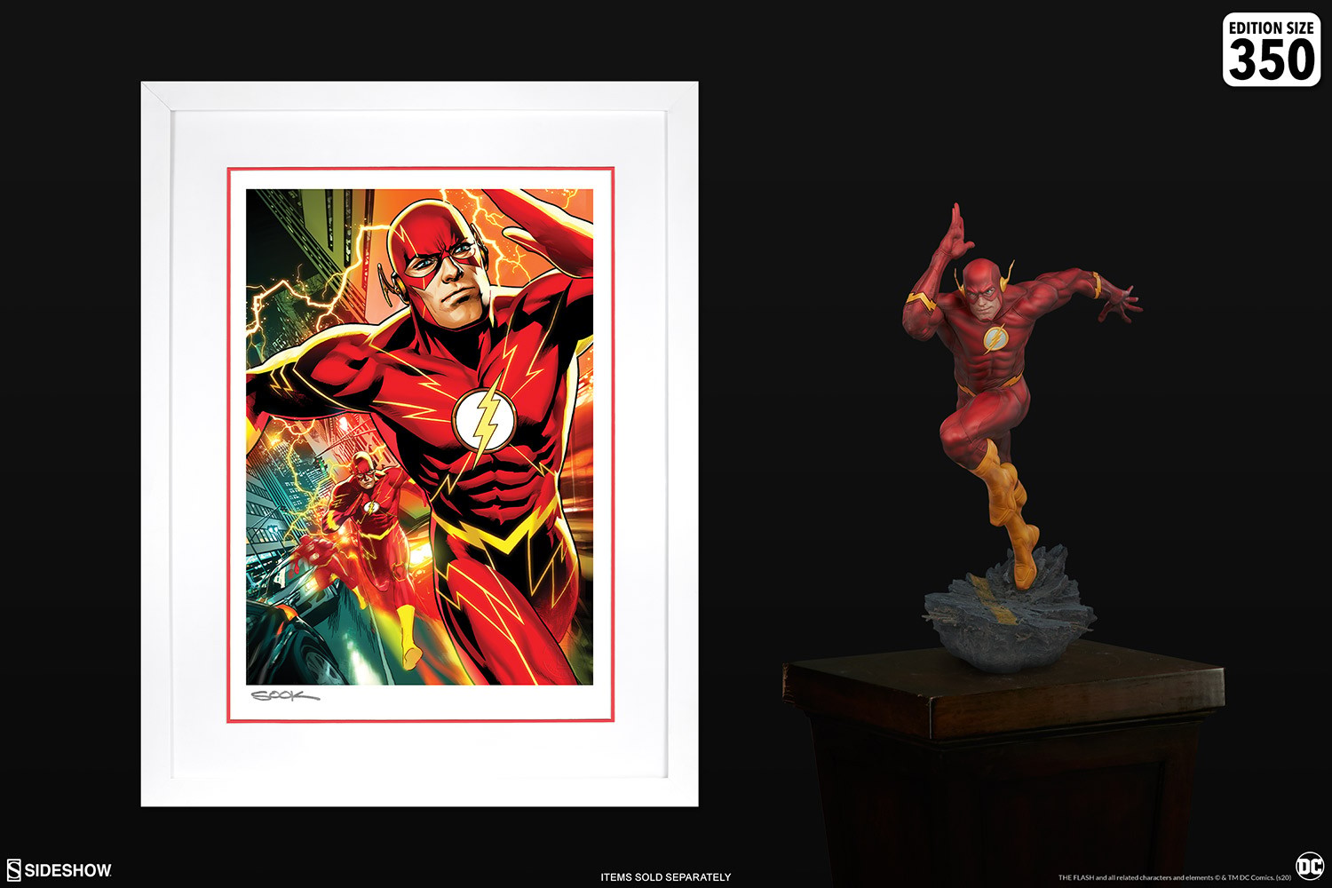 DC Comics The Flash Art Print  Exclusive Edition View 3
