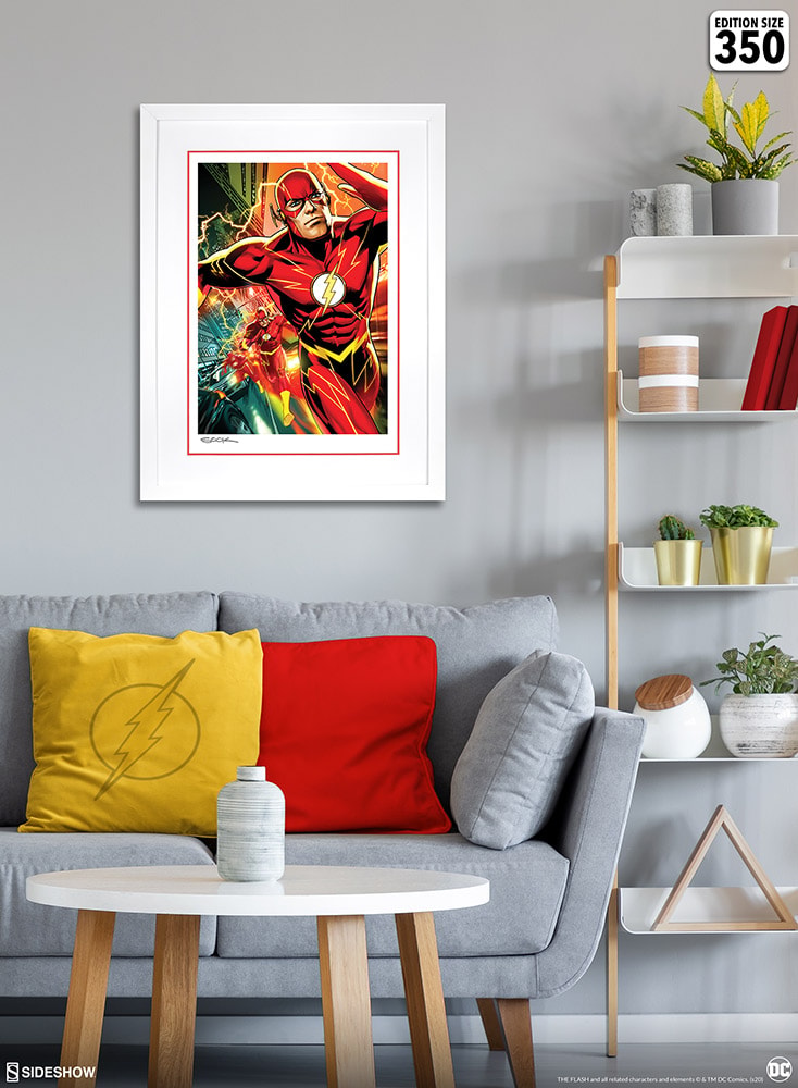 DC Comics The Flash Art Print  Exclusive Edition View 4