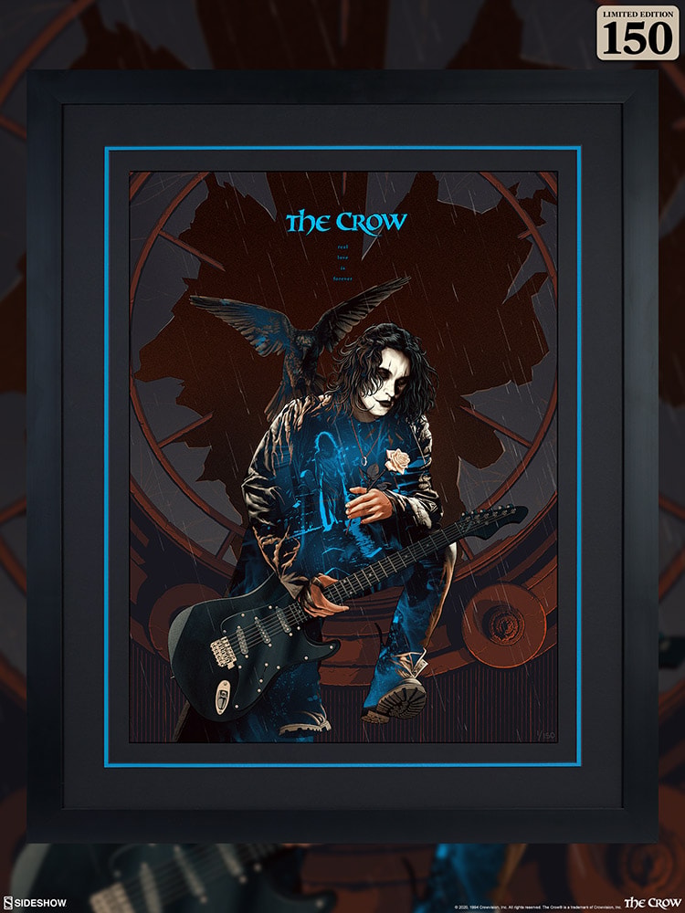 Evolution USA The Crow: Real Love Is Forever Variant Art Print  Exclusive Edition View 2