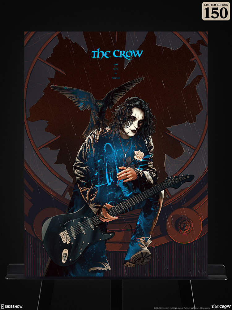 Evolution USA The Crow: Real Love Is Forever Variant Art Print  Exclusive Edition View 2