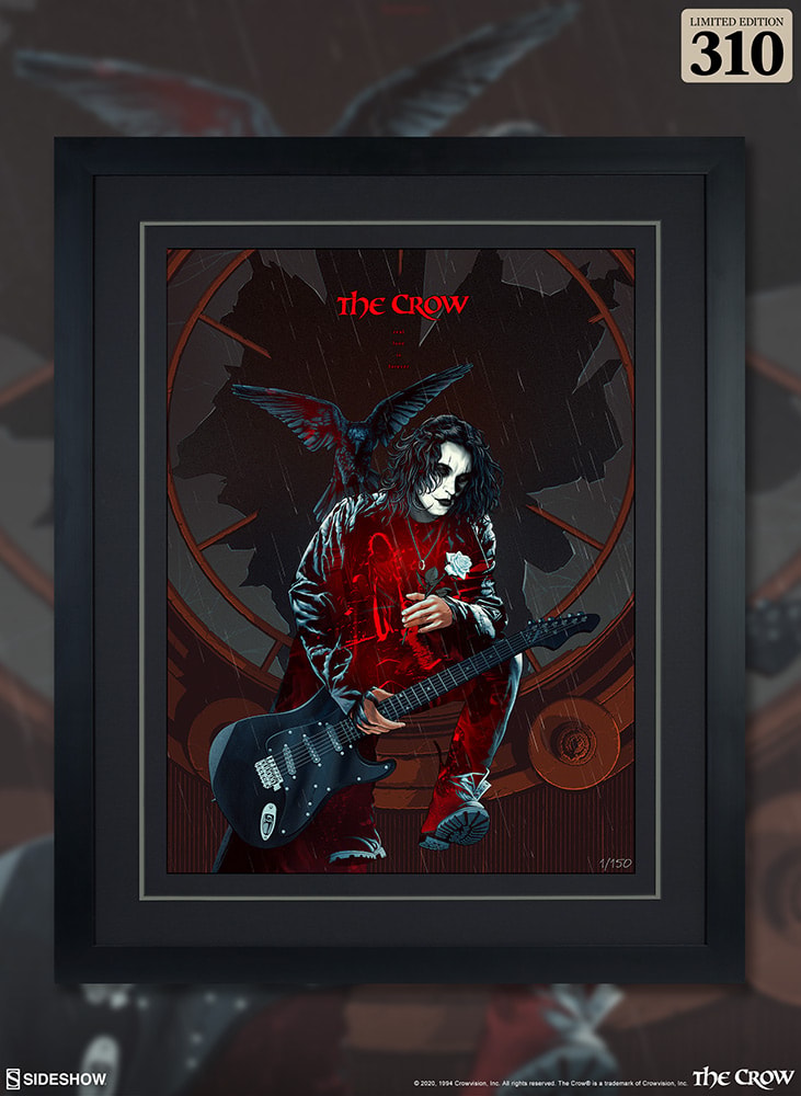 Evolution USA The Crow: Real Love Is Forever Art Print  Exclusive Edition View 2