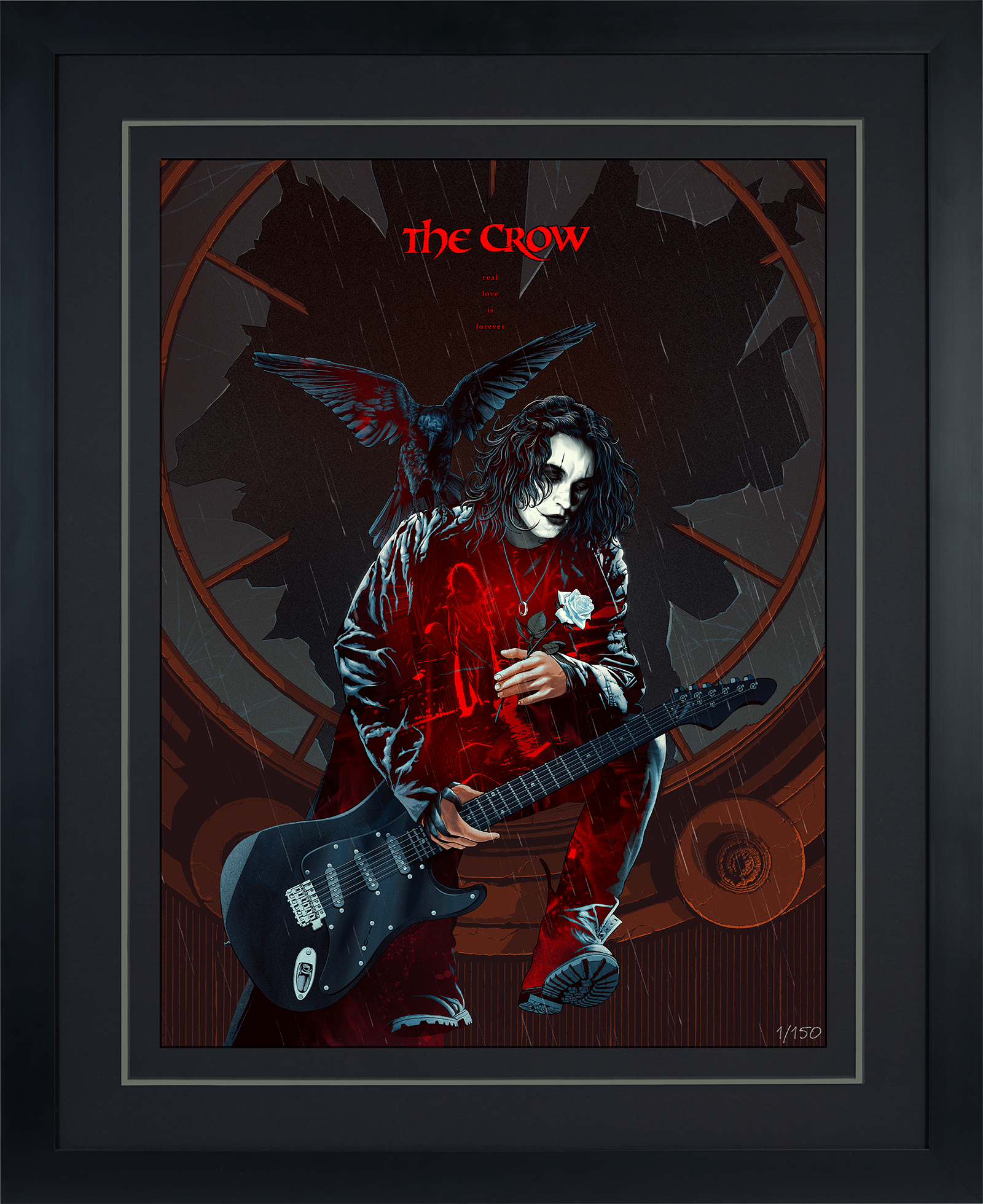 Real love is forever the crow ring hot sale