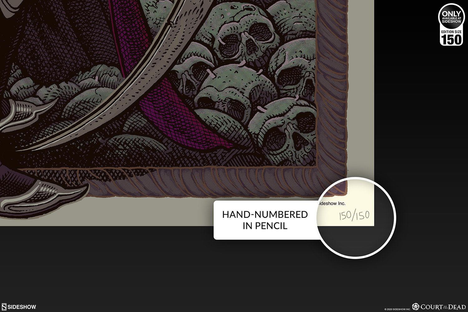 Court of the Dead The Alltaker Art Print  Exclusive Edition View 4
