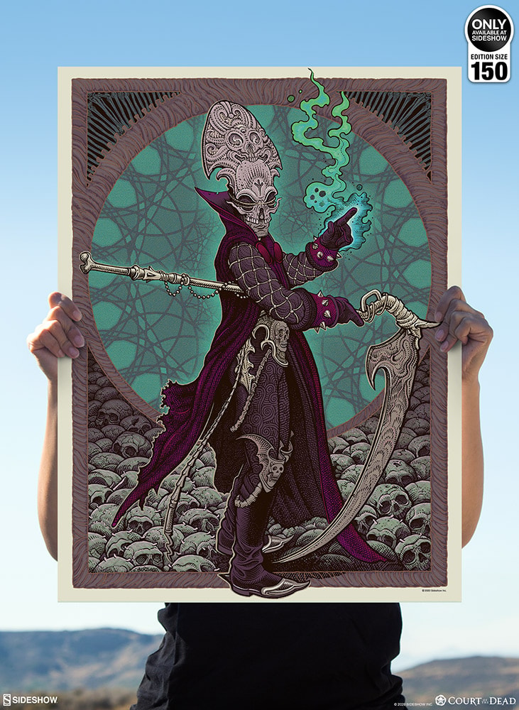 Court of the Dead The Alltaker Art Print  Exclusive Edition View 6