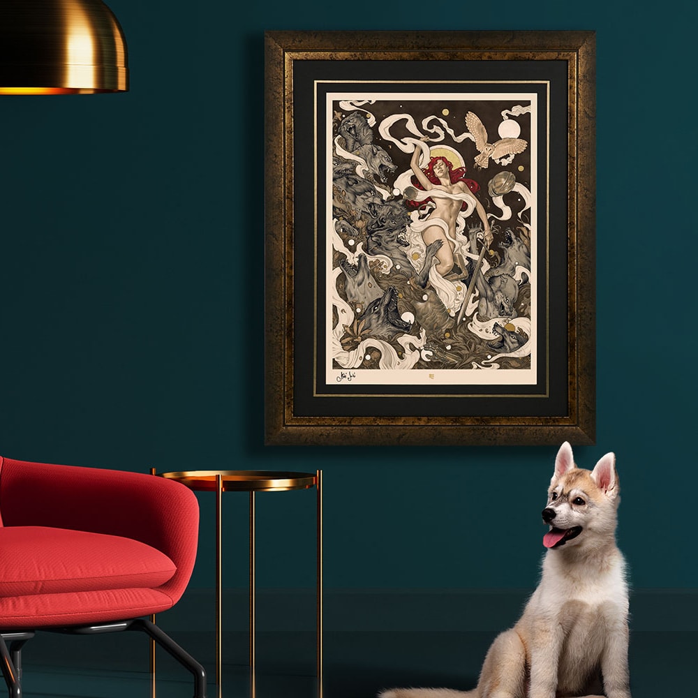 Red Fine Art Print by Máté Jakó | Sideshow Collectibles