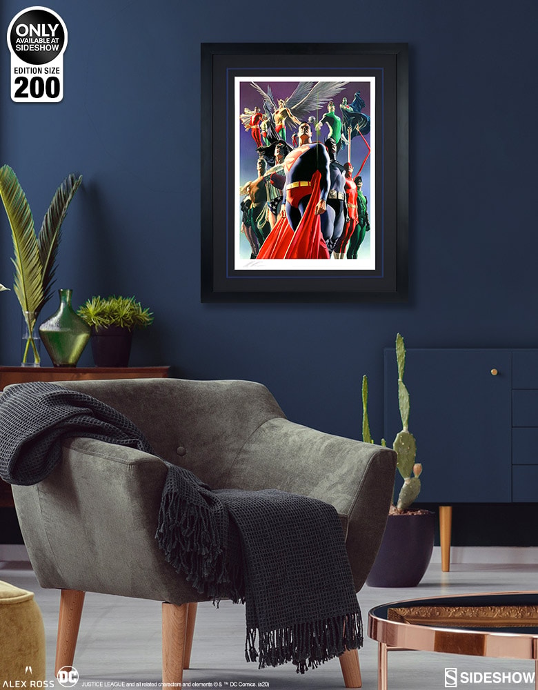 DC Comics JLA: Secret Origins Art Print  Exclusive Edition View 3