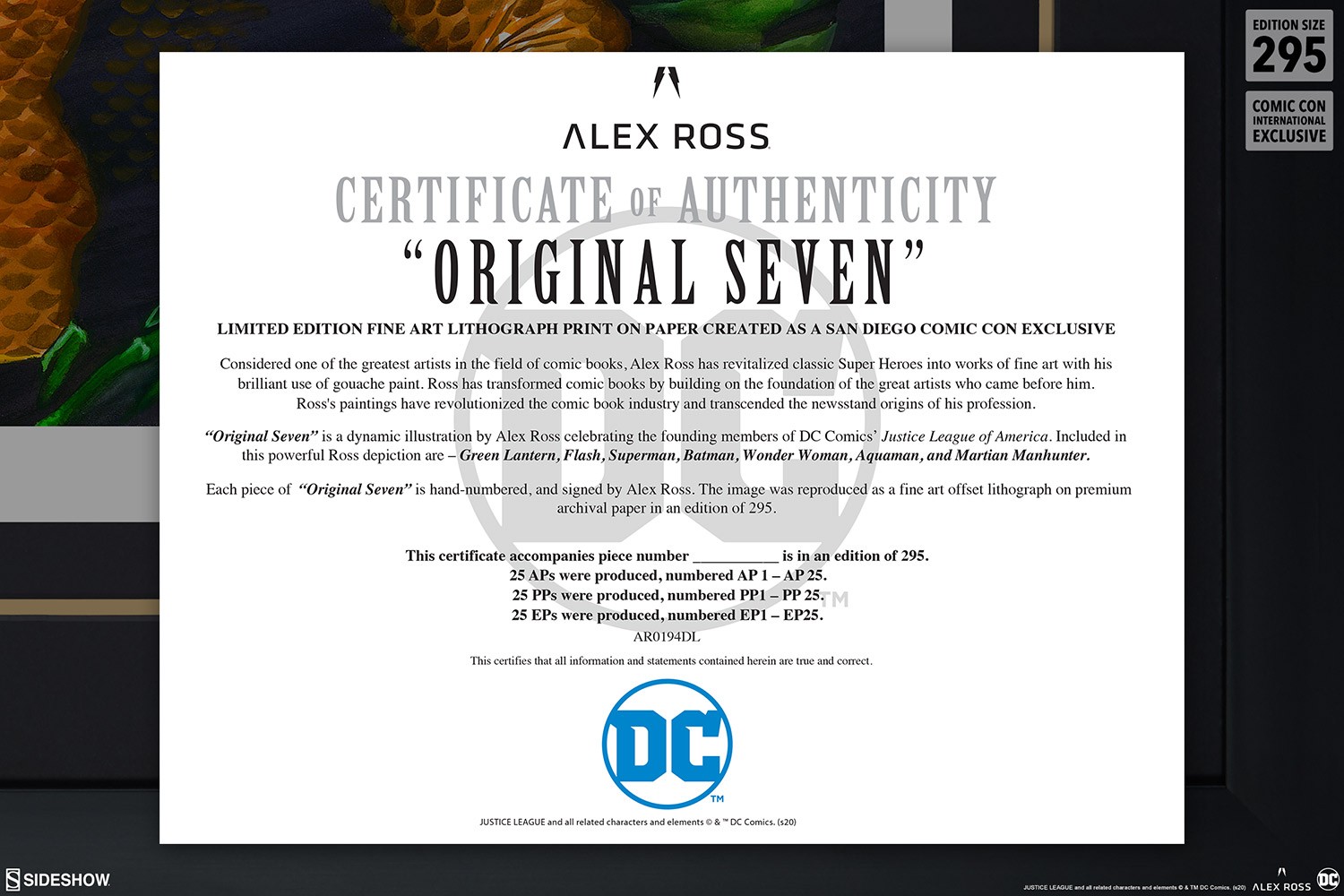 DC Comics Original Seven Art Print  View 5