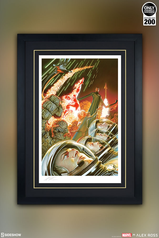 Marvel Marvel 75th Anniversary: Fantastic Four Art Print  Exclusive Edition View 2