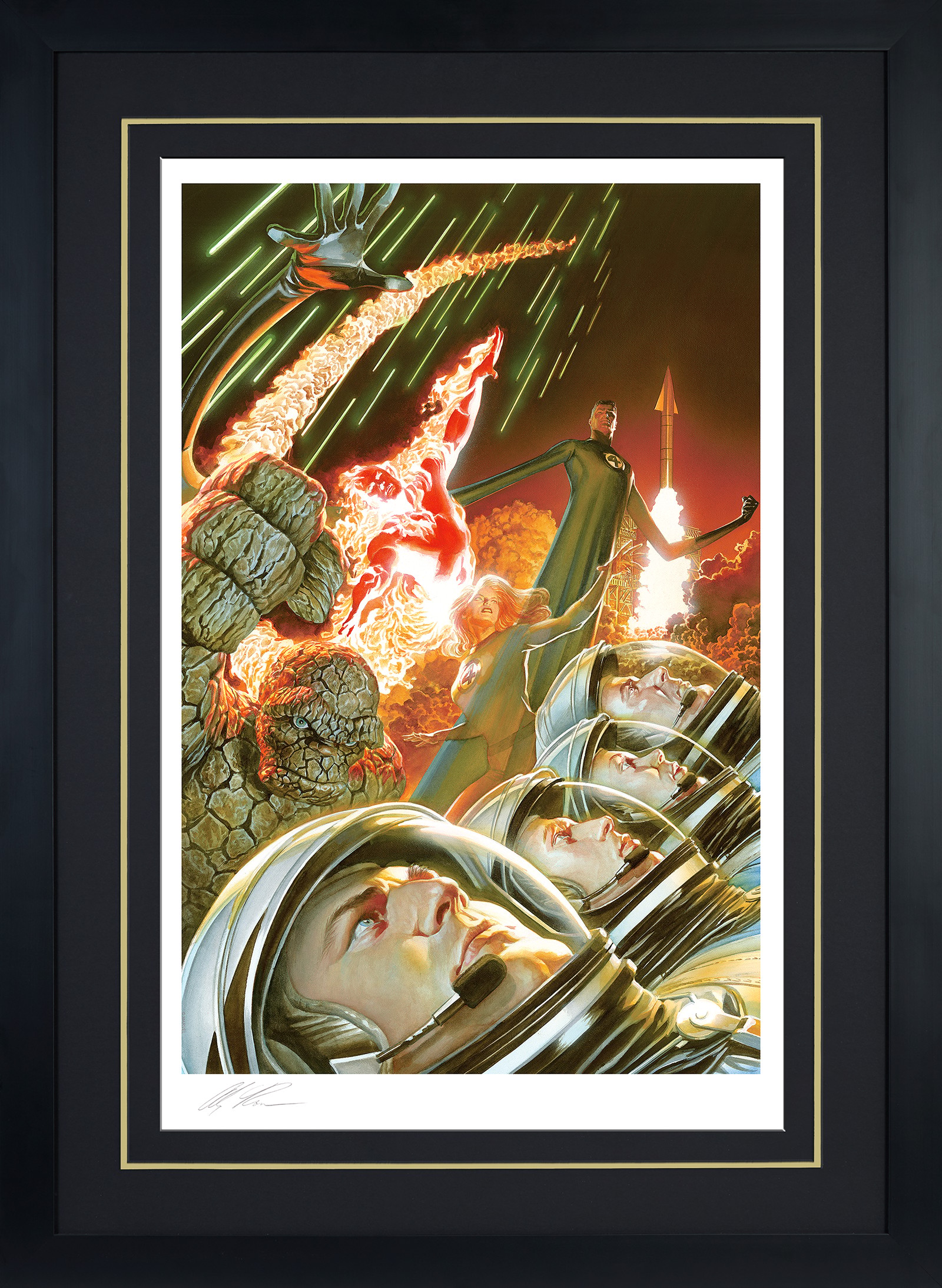 Marvel Marvel 75th Anniversary: Fantastic Four Art Print  Exclusive Edition View 7