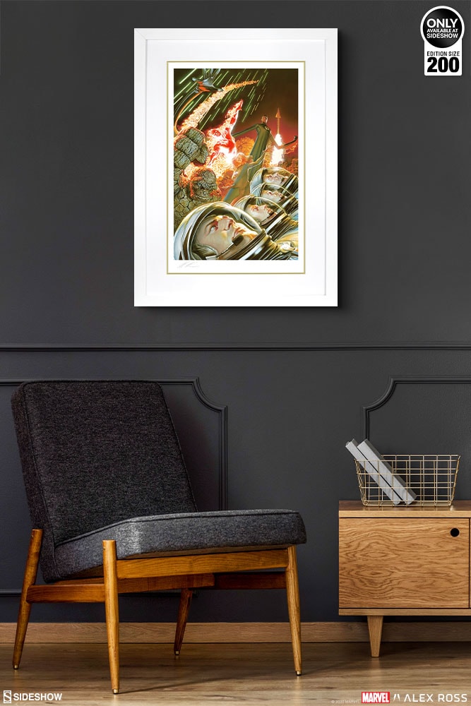 Marvel Marvel 75th Anniversary: Fantastic Four Art Print  Exclusive Edition View 3