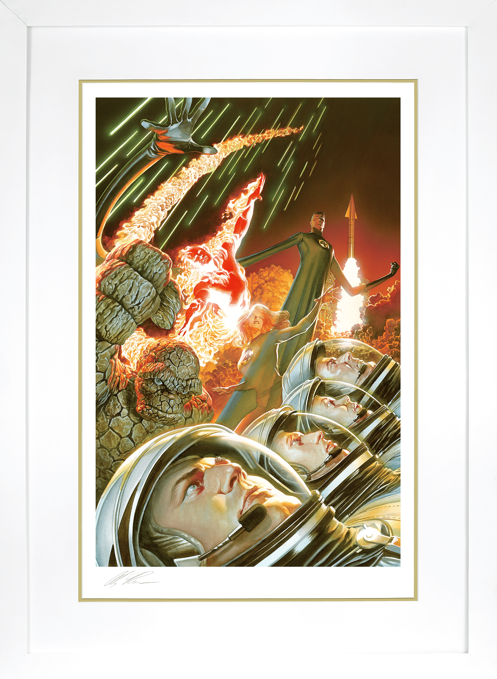 Marvel Marvel 75th Anniversary: Fantastic Four Art Print  Exclusive Edition View 7