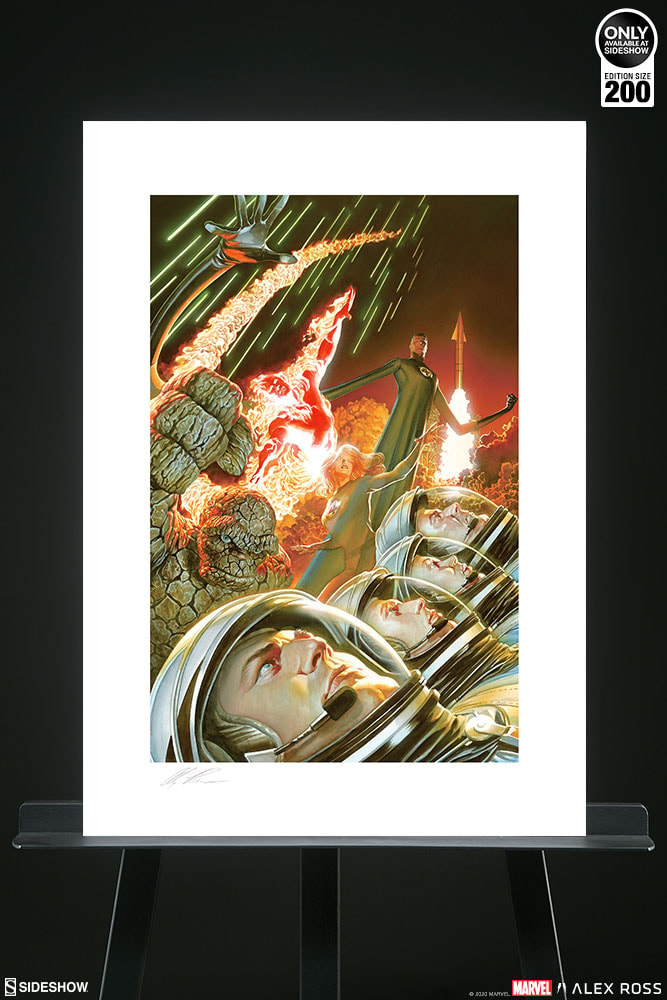 Marvel Marvel 75th Anniversary: Fantastic Four Art Print  Exclusive Edition View 2