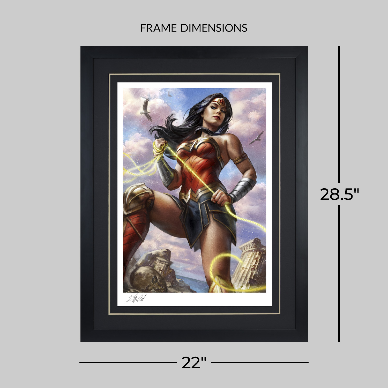 DC Comics Wonder Woman #755 Art Print  Exclusive Edition View 2