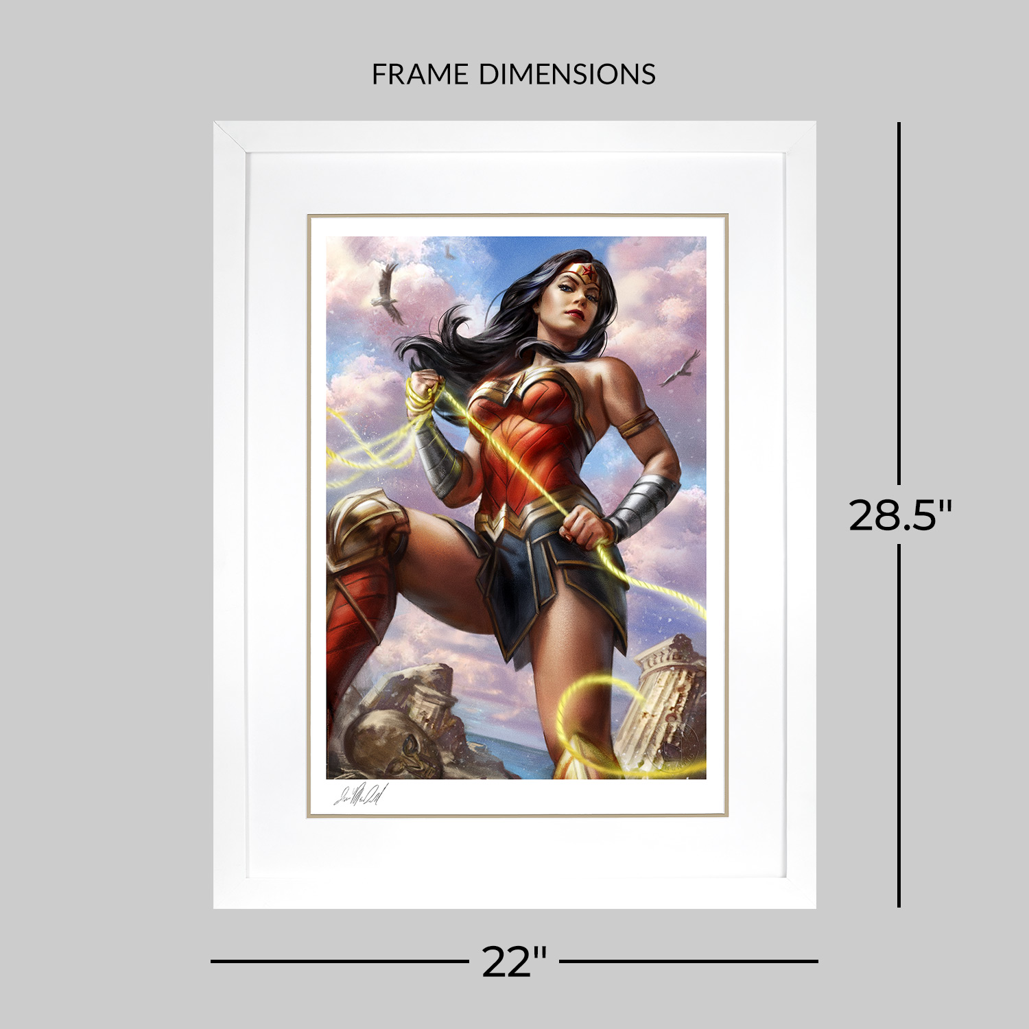 Wonder Woman 755 Fine Art Print by Ian MacDonald | Sideshow