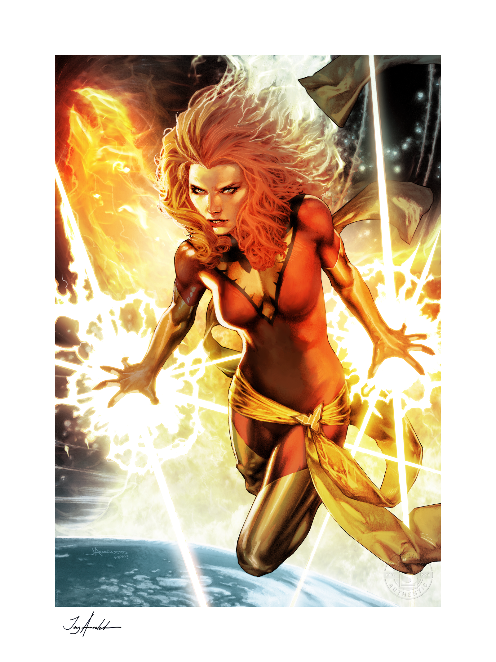 最安価格 Jay by Print Art Fine Phoenix Dark Anacleto Sideshow | 絵画