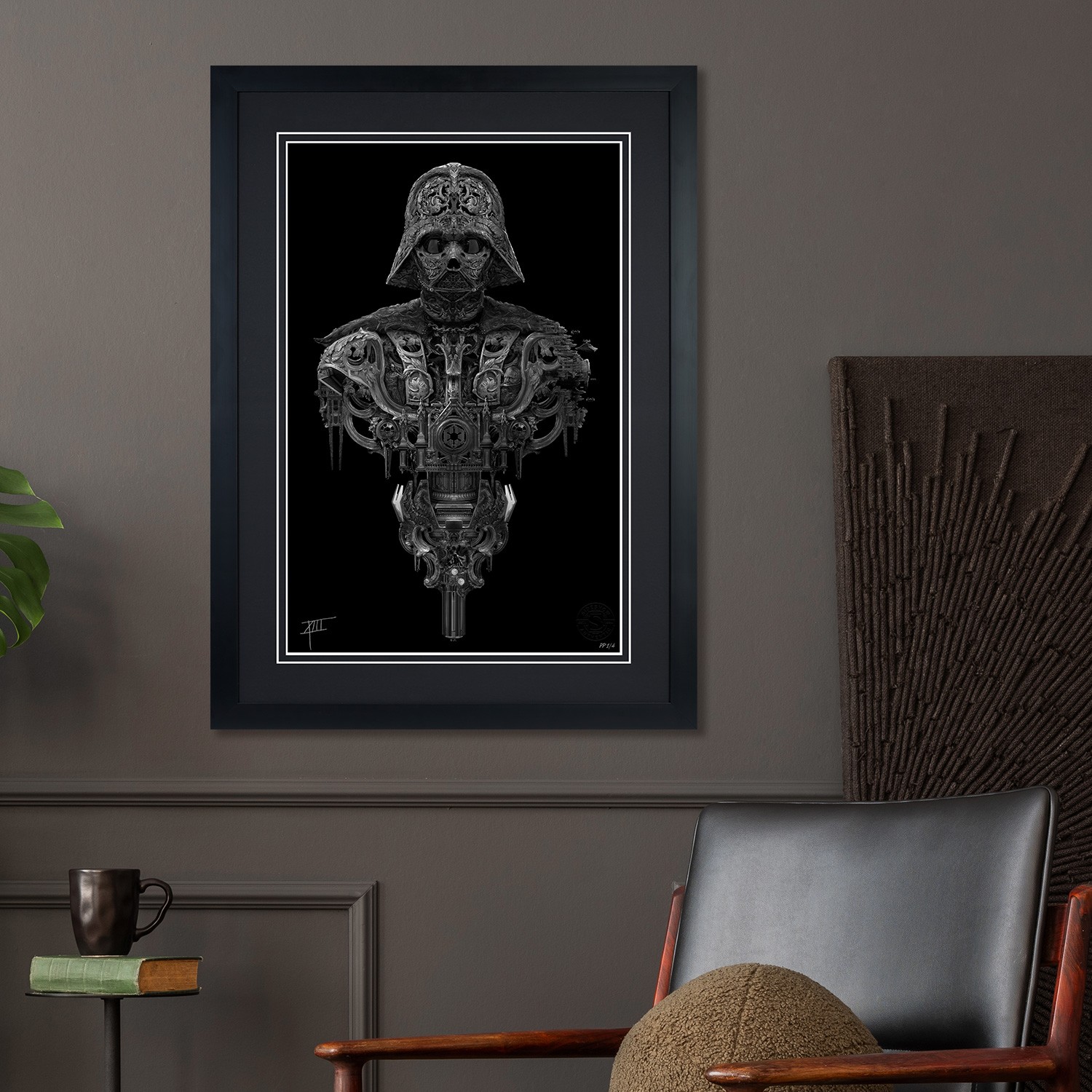 Star Wars Darth Vader™ (High-Gloss Black Edition) Art Print  Exclusive Edition View 1