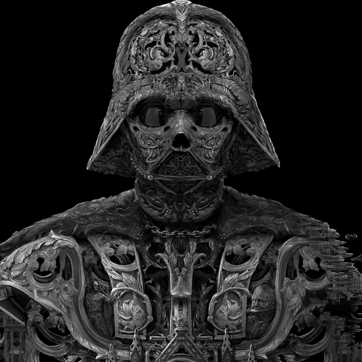 Star Wars Darth Vader™ (High-Gloss Black Edition) Art Print  Exclusive Edition View 3