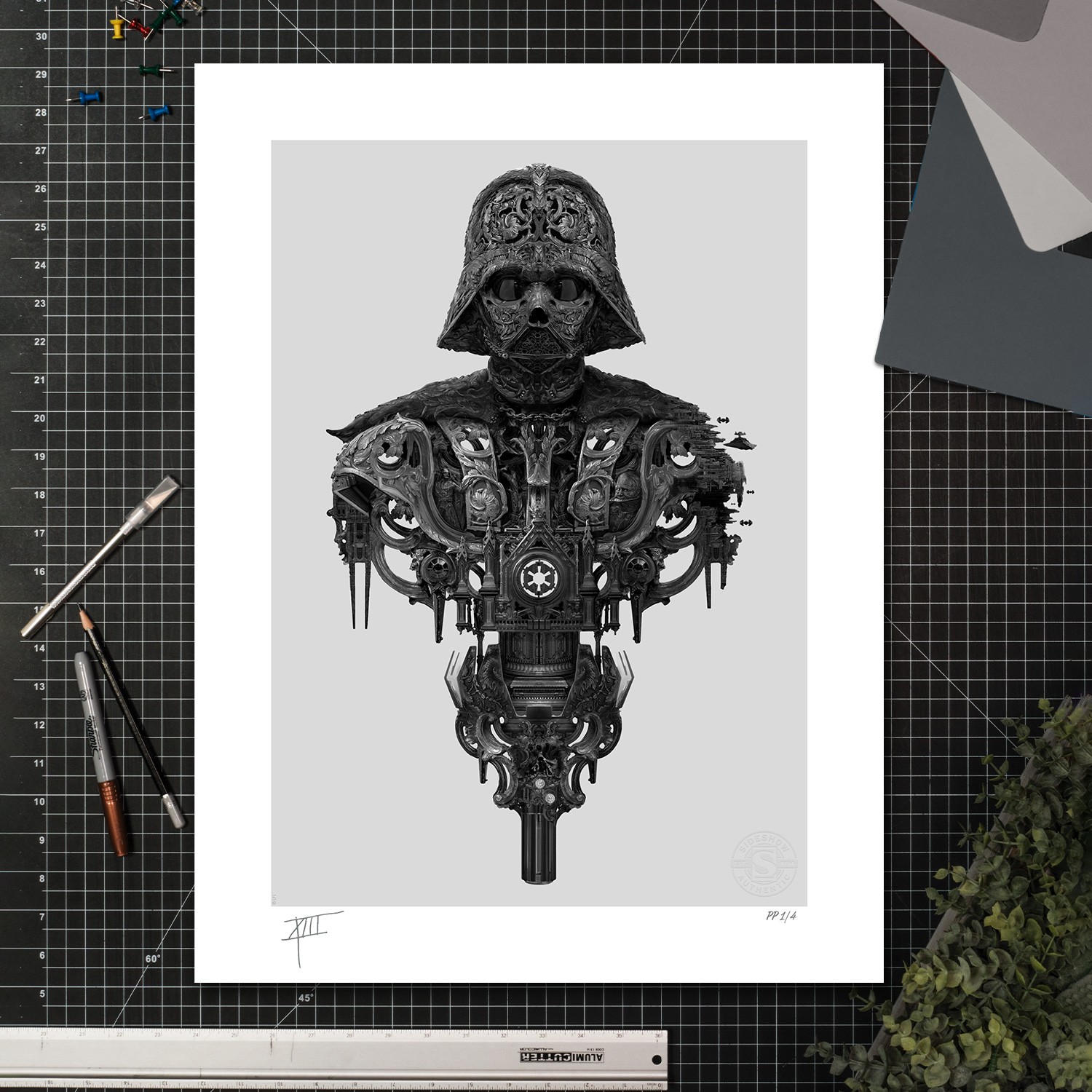 Star Wars Darth Vader™ Art Print  Exclusive Edition View 1