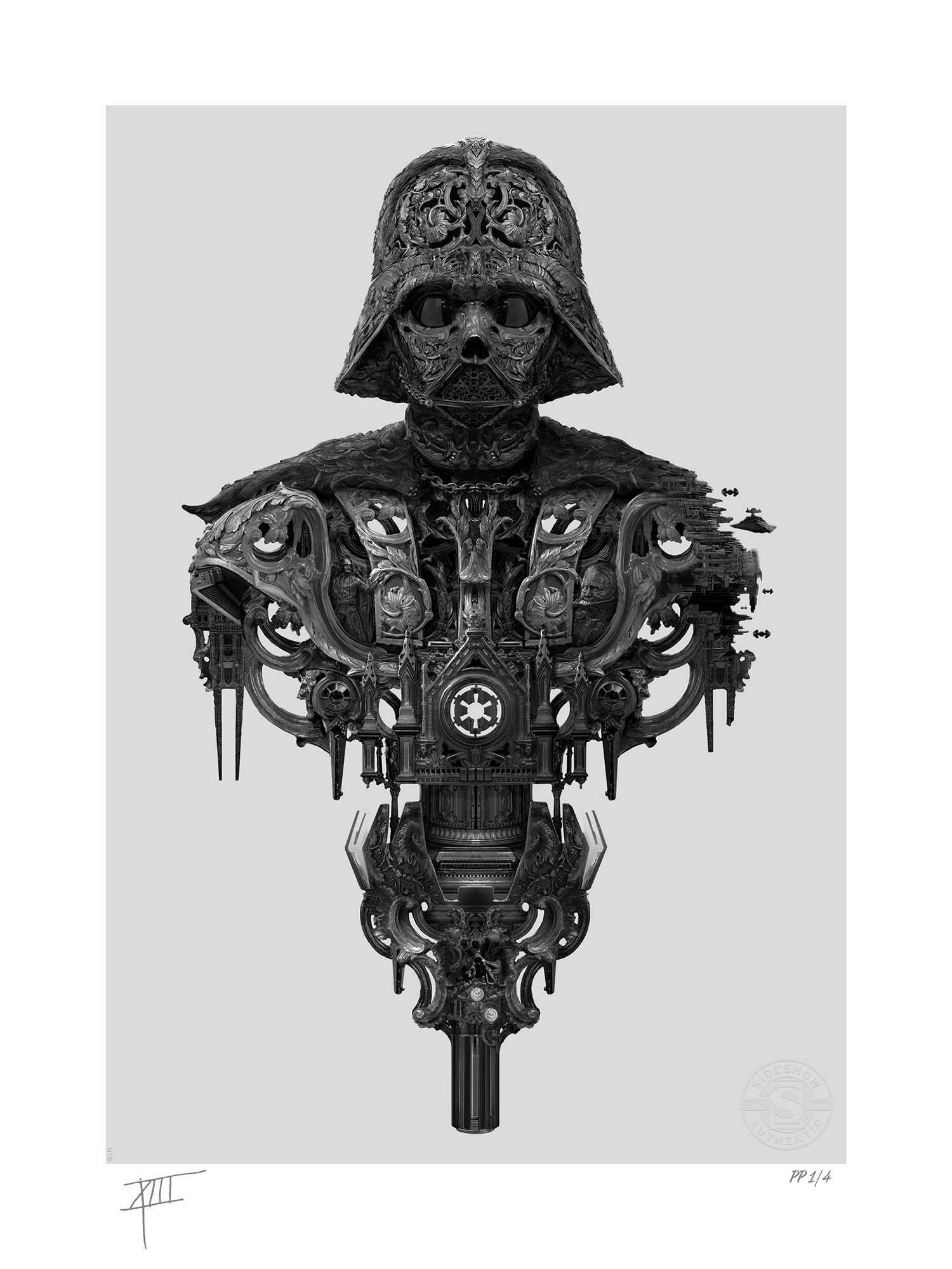 Star Wars Darth Vader™ Art Print  Exclusive Edition View 5