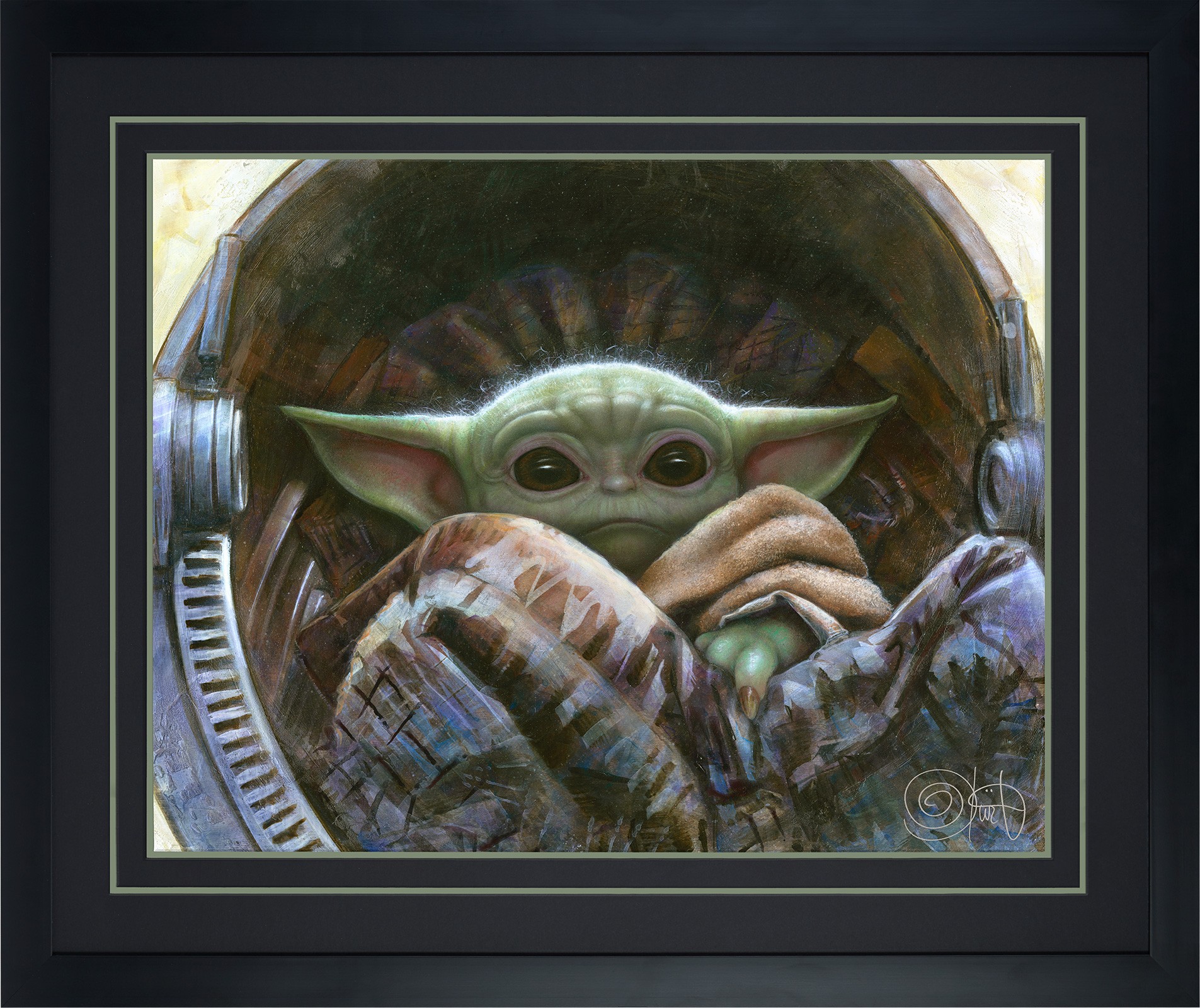 Star Wars The Child Art Print  Exclusive Edition View 5