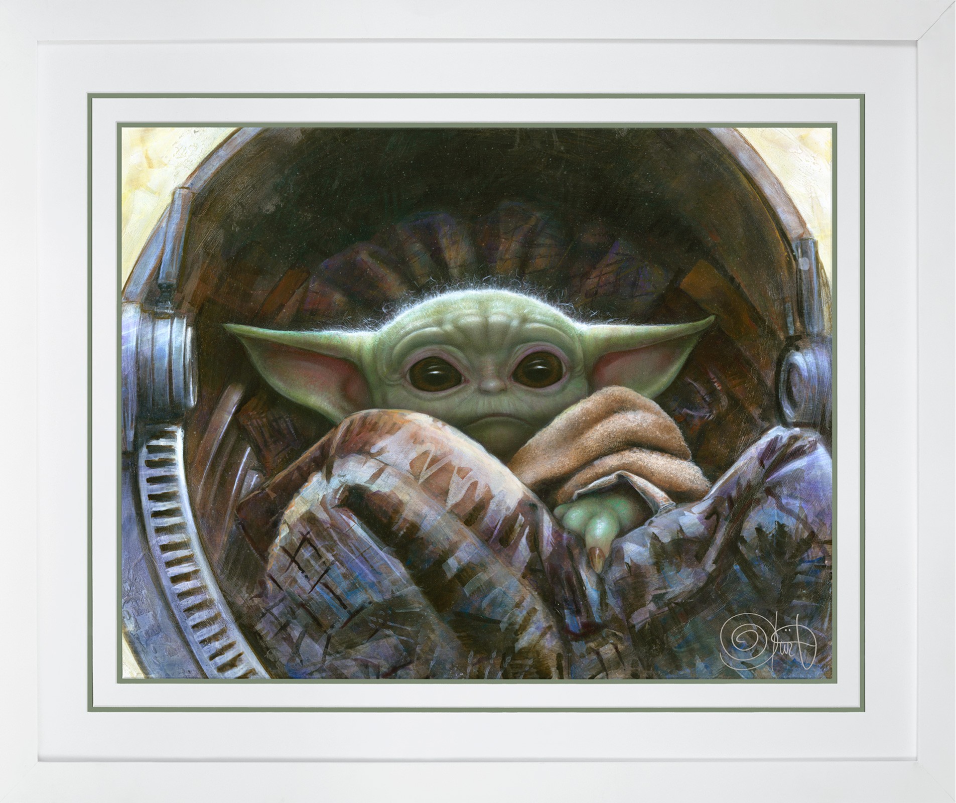 Star Wars The Child Art Print  Exclusive Edition View 3