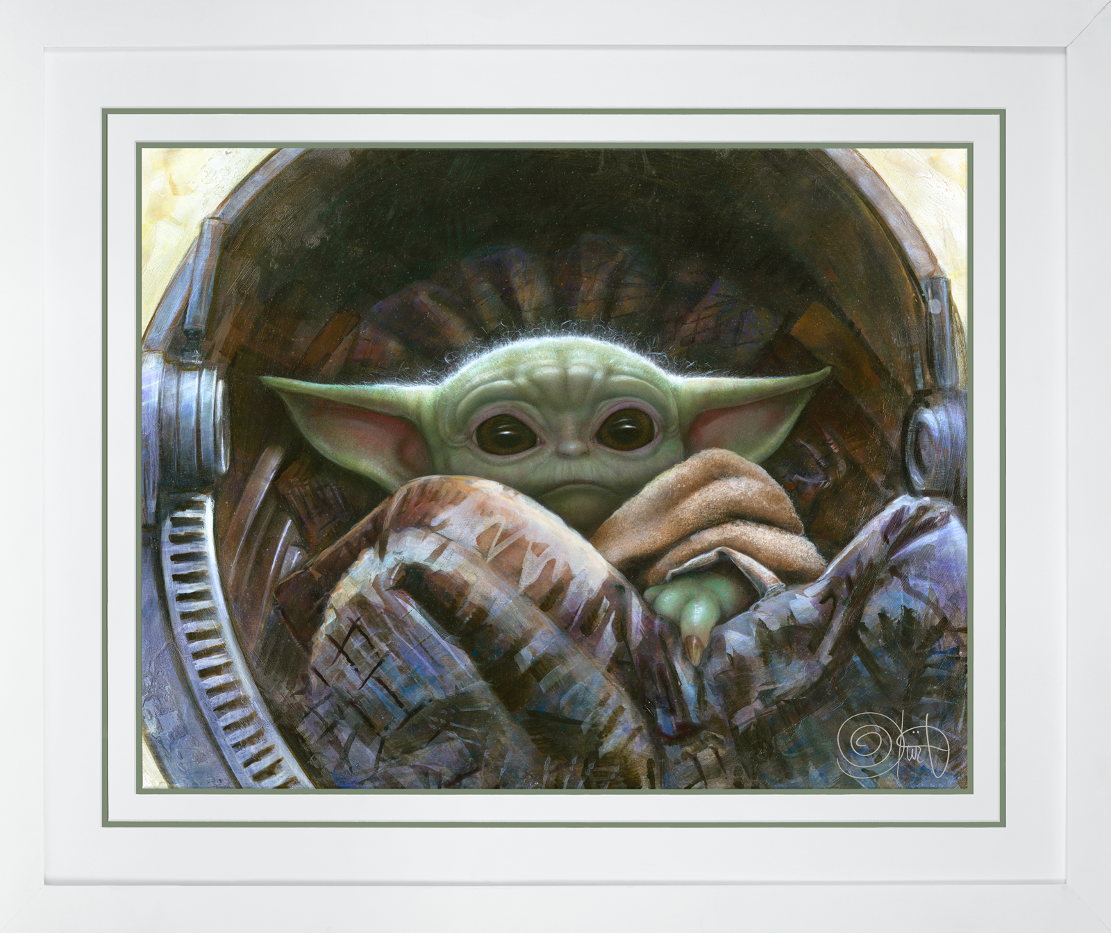 Baby Yoda Star Wars Paint with Diamonds