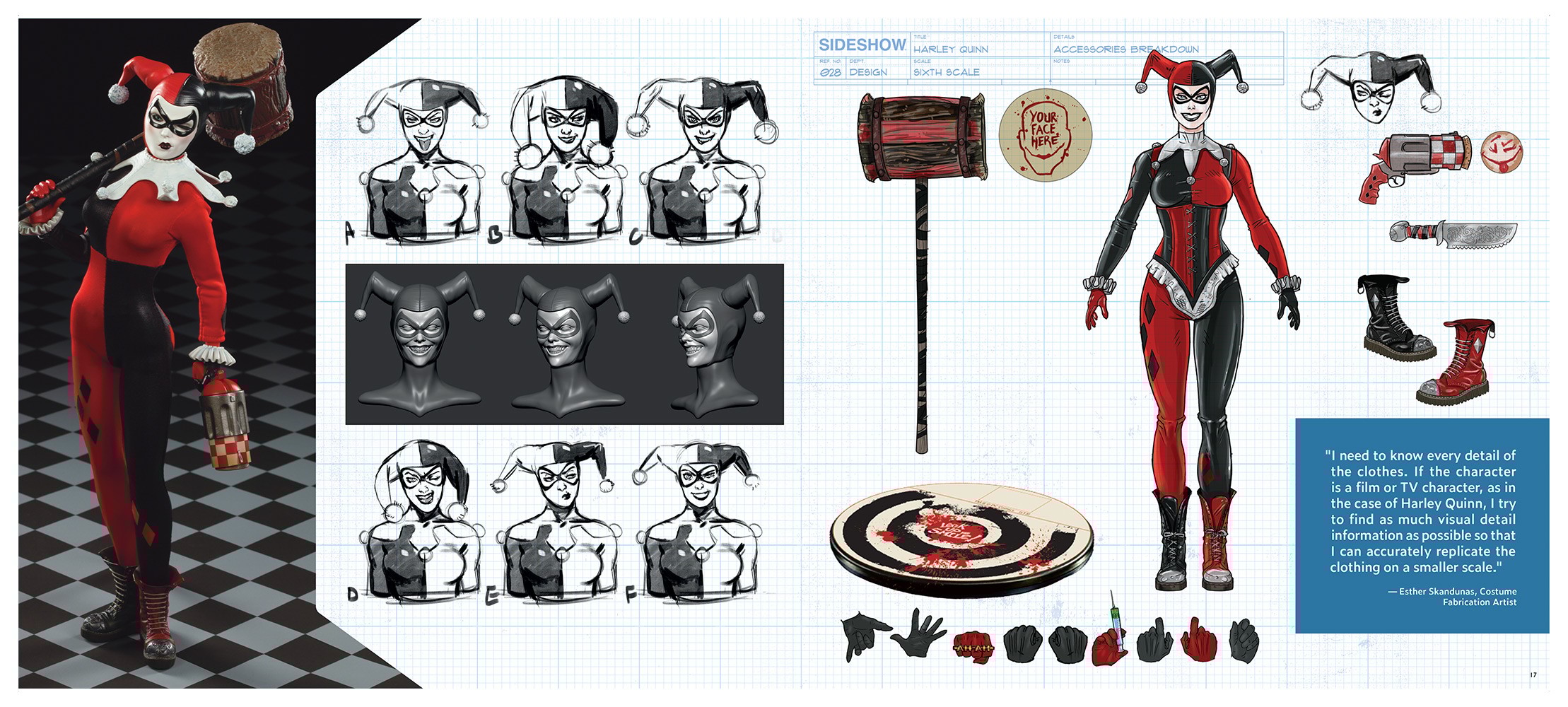 DC: Collecting the Multiverse: The Art of Sideshow- Prototype Shown