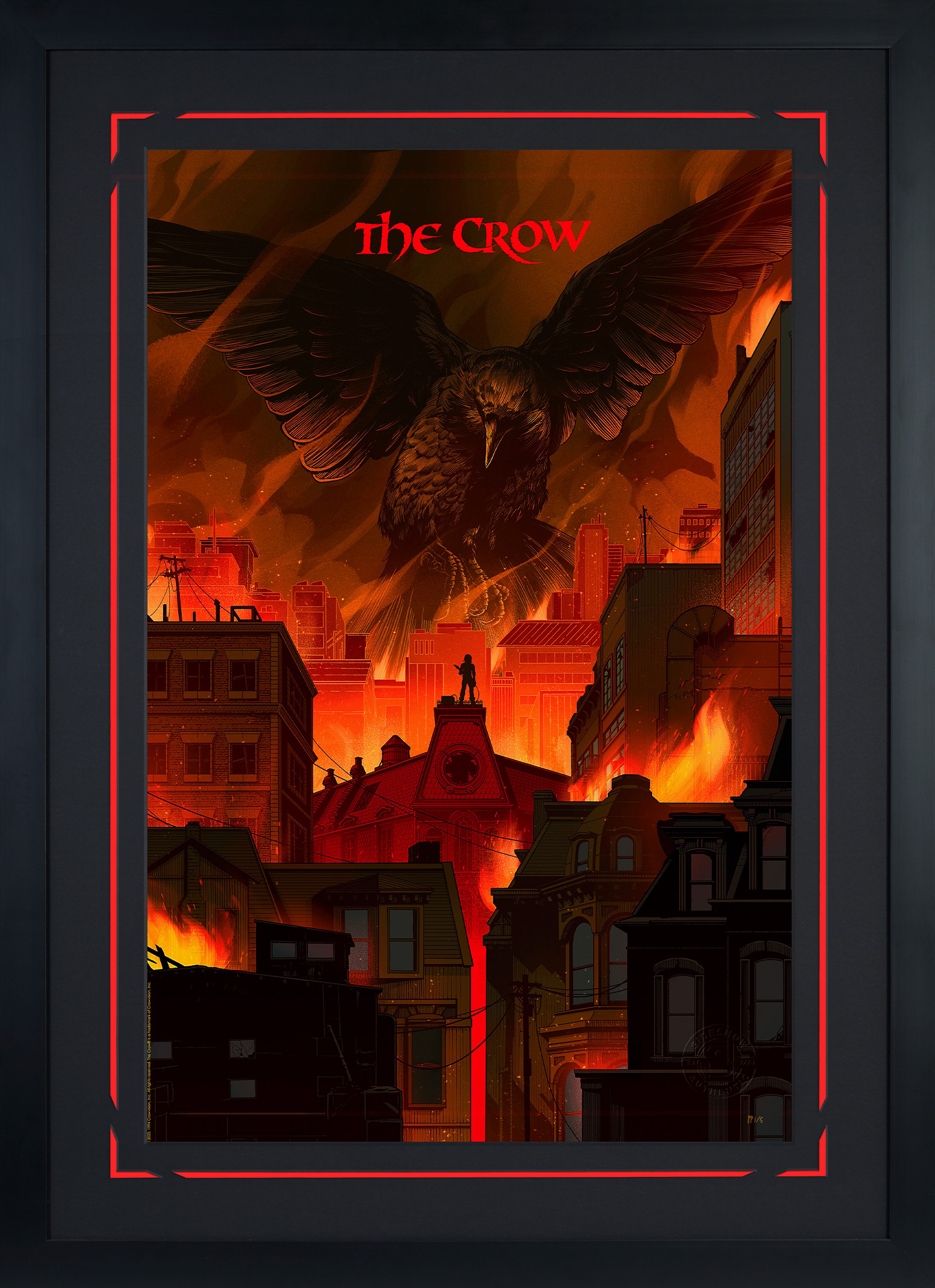 The Crow The Crow: Devil's Night Art Print  Exclusive Edition View 5