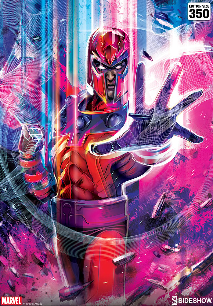 Marvel Magneto Art Print  Exclusive Edition View 4