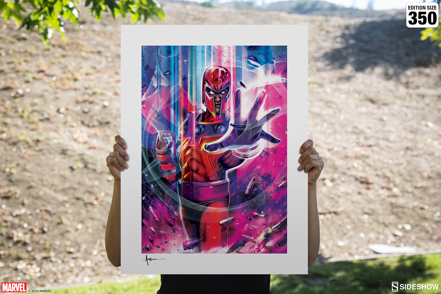 Marvel Magneto Art Print  Exclusive Edition View 6