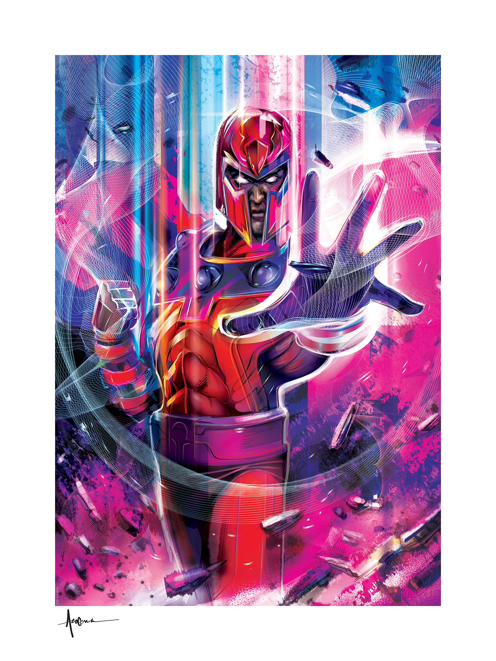 Marvel Magneto Art Print  Exclusive Edition View 7