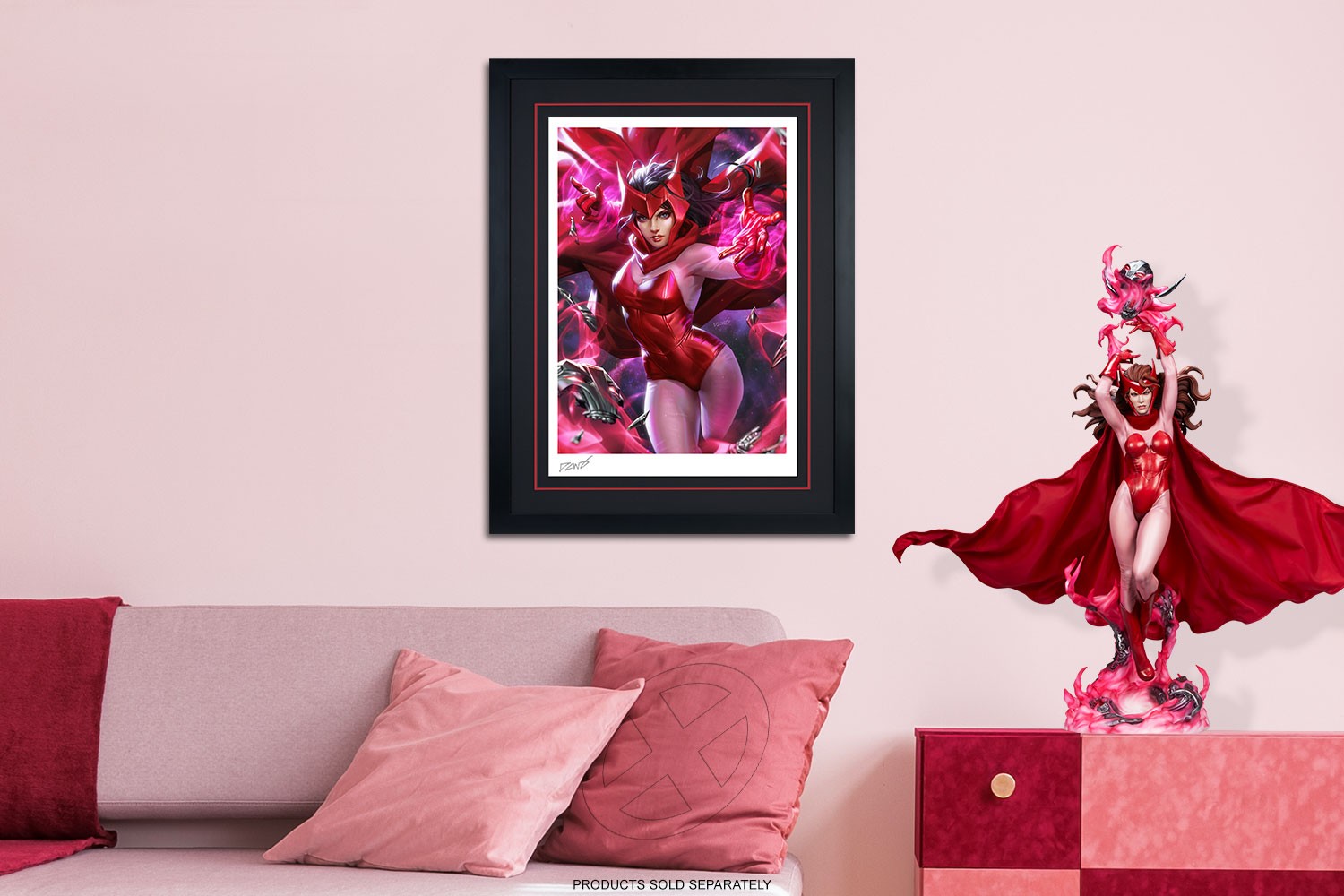 Marvel Scarlet Witch Art Print  Exclusive Edition View 1