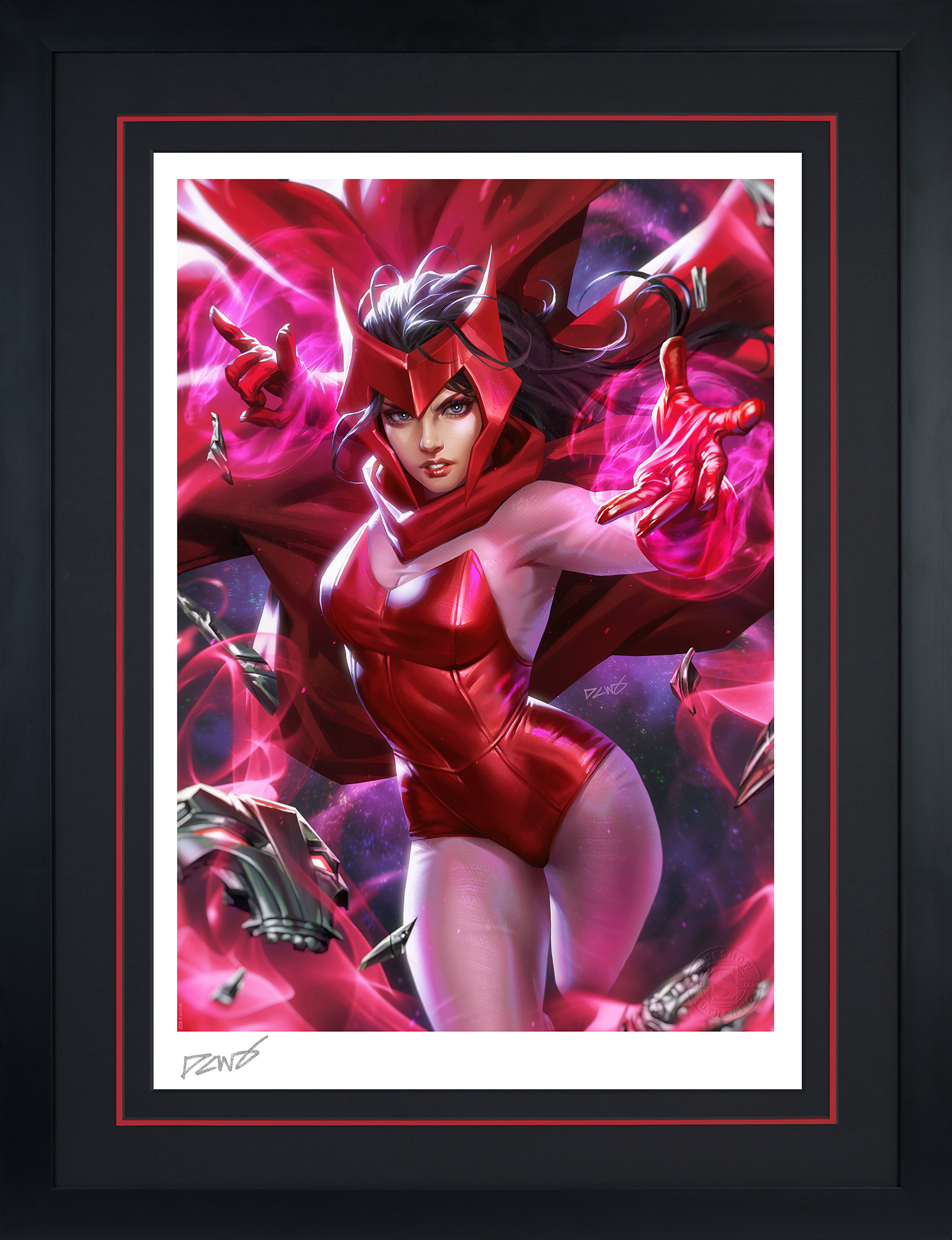Marvel Scarlet Witch Art Print  Exclusive Edition View 2