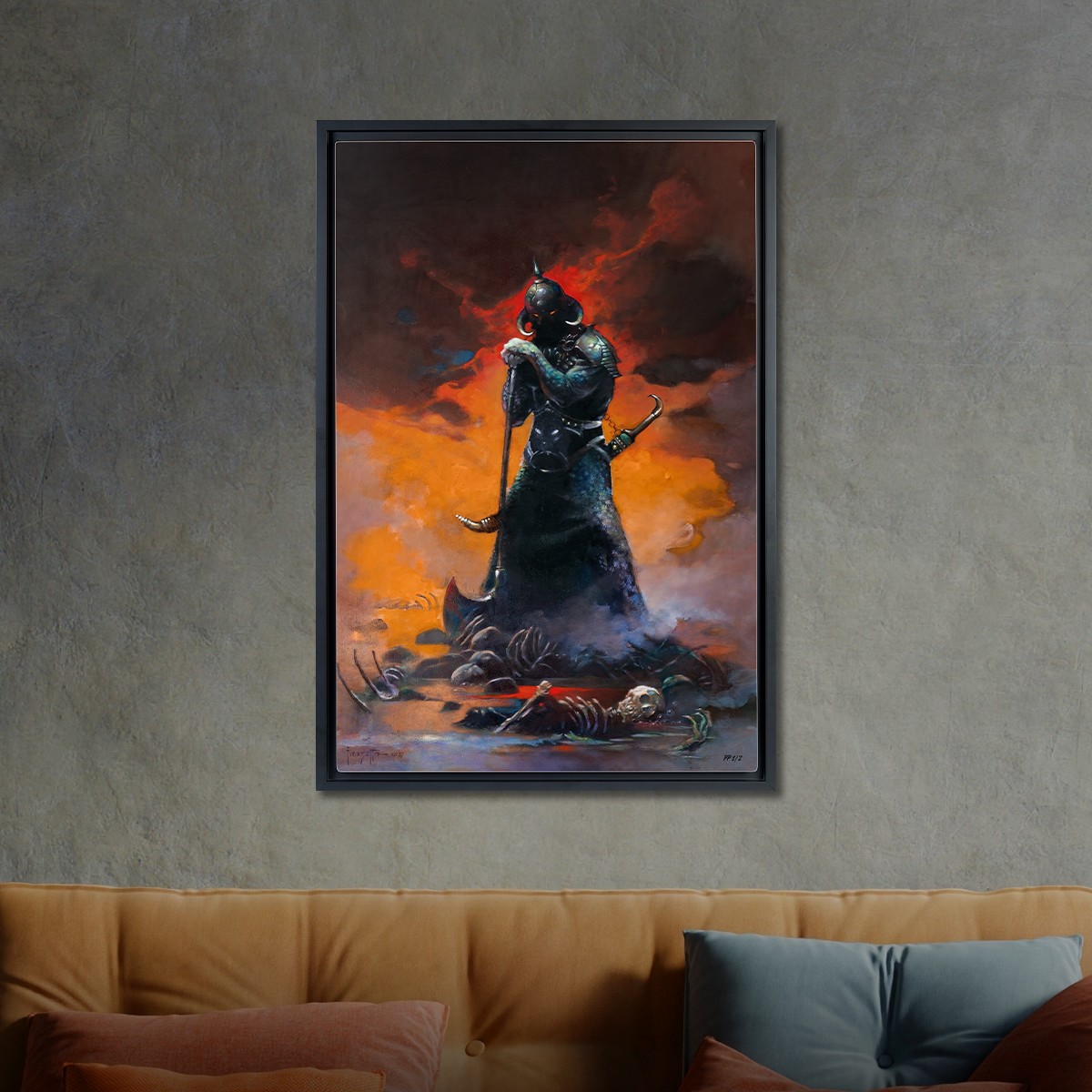 Frank Frazetta Death Dealer III (Revised) Art Print  View 1