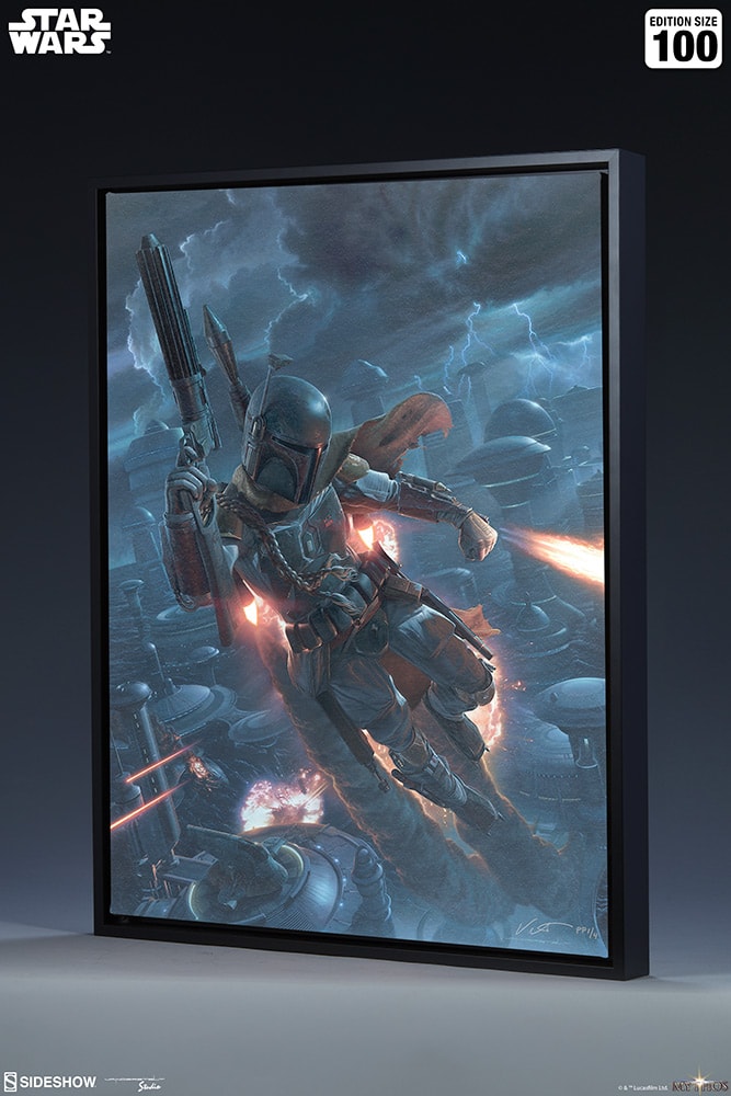 Star Wars The Mercenary Art Print  Exclusive Edition View 5